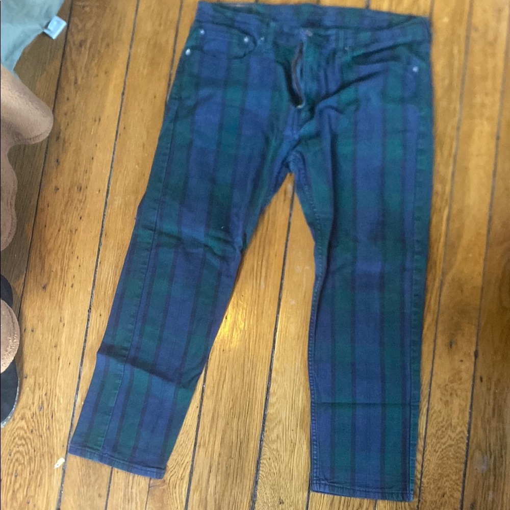 Men's Plaid Levi’s 502